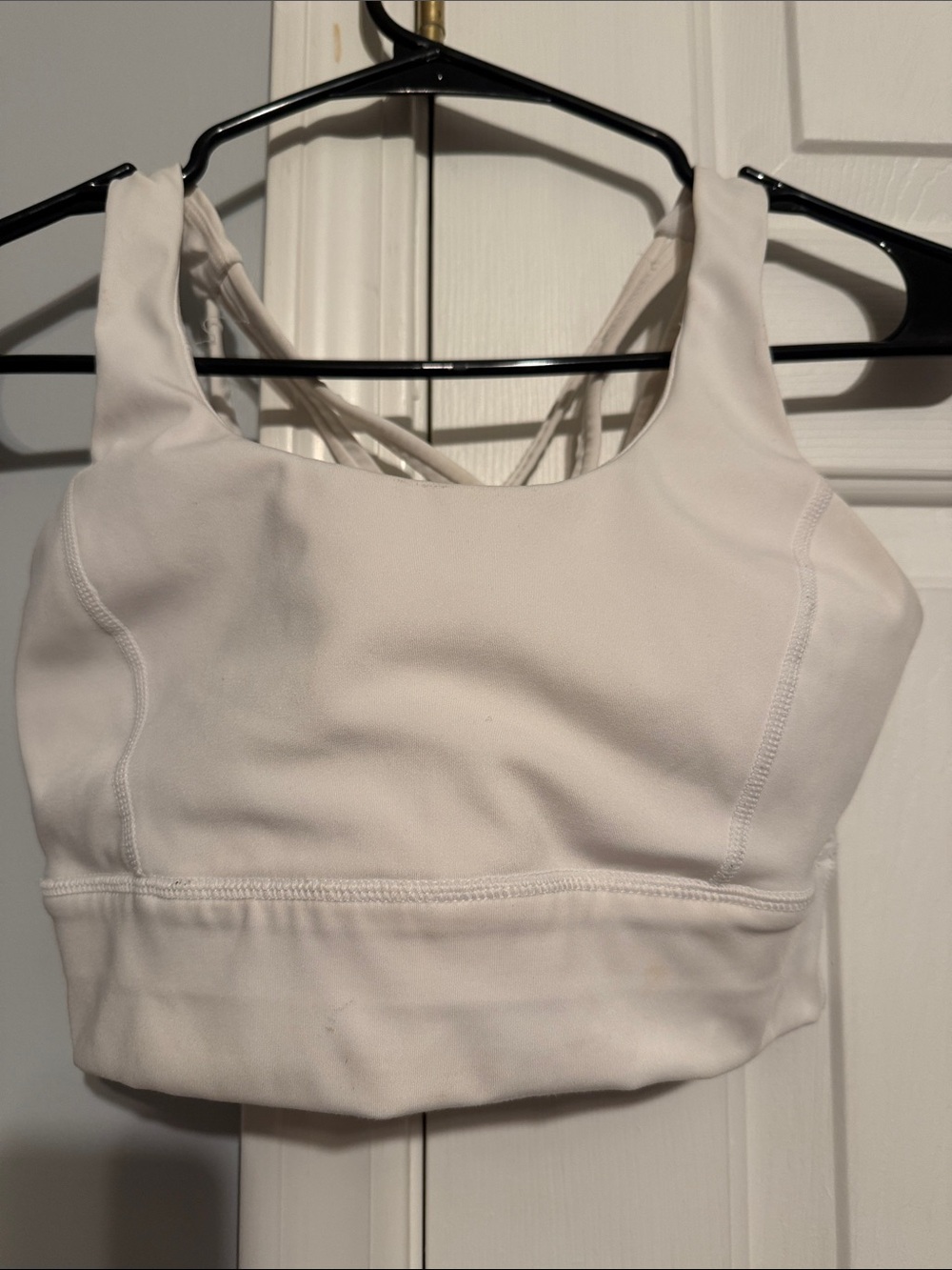 lululemon athletica White Strappy Low-Impact Sports Bra